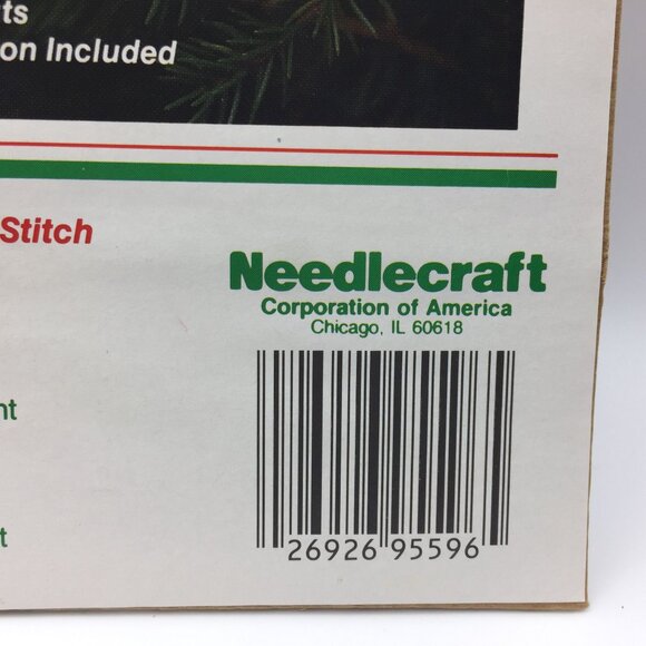 Set 2 WonderArt Christmas Traditions Cross Stitch Designs Jingle Santa Ornaments - Picture 6 of 6